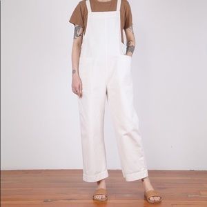 Ali Golden Overall Jumper in Bone